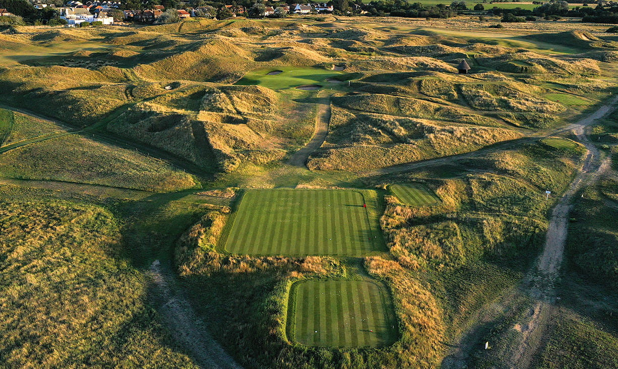 The sixth hole, known as 'the Maiden'